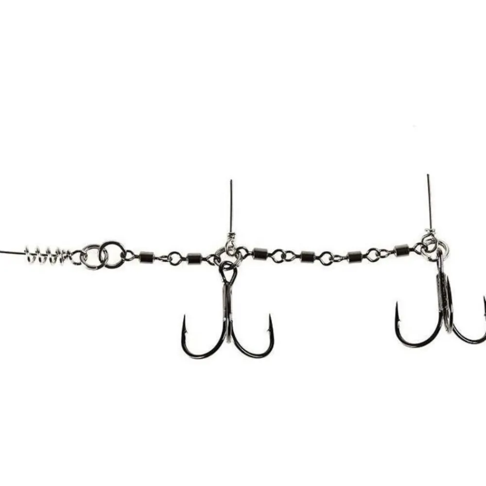 LUCKY JOHN MONTAGE STINGER POWER CHAIN 2/0> Tetes Plombées Et Accessoires Leurres·Accessoires Leurres Souples