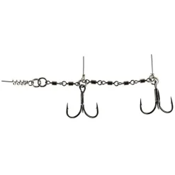 LUCKY JOHN MONTAGE STINGER POWER CHAIN 45KG 2/0 1/0> Leurres Souples Carnassiers·Leurres Souples Lucky John