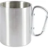 CAO MUG INOX DOUBLE PAROI AV MOUSQUETON 35CL> Activités De Plein Air Et Bivouac·Mugs Pique-Nique