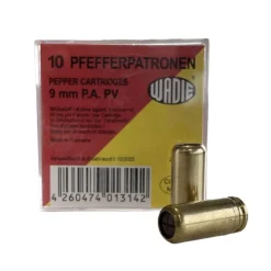 WADIE MUNITION PISTOLET 9 MM POIVRE X10> Munitions De Défense·Munitions Pour Pistolet