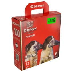 CLEVER PACK CARTOUCHES T3 PIG 12/70 36G BJ> Cartouches De Chasse Calibre 12·Cartouches De Plomb Bourre À Jupe 35G À 36G