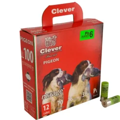 CLEVER PACK CARTOUCHES T3 PIG 12/70 36G BJ> Cartouches De Chasse Calibre 12·Cartouches De Plomb Bourre À Jupe 35G À 36G