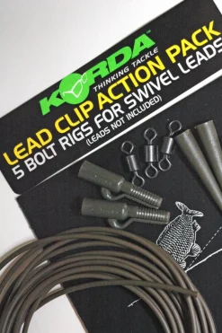 KORDA PACK LEADCORE LEADER RING SWIVEL> Accessoires De Montage Carpe·Accessoires De Montage Korda