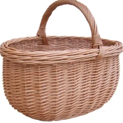 LUCIFER PANIER OSIER 46X35X24-37CM> Cueillette·Sacs Et Paniers De Cueillette Et Récolte