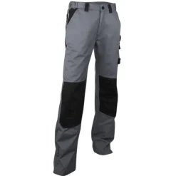 LMA PANTALON DE TRAVAIL GRIS/NOIR>Homme Vêtements De Travail·Pantalons De Travail