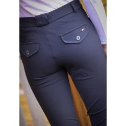 JUMP IN PANTALON ENFANT MIXTE SACHA MARINE>Enfant Textile Jump In·Pantalons Équitation Jump In Enfant