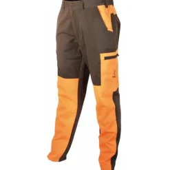 TREELAND PANTALON ENFANT RENFORT KAKI BLAZE>Enfant Vêtements De Chasse Pour Enfants·Pantalons De Chasse Enfant