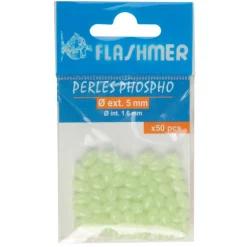 FLASHMER PERLE PHOSPHO DURE> Montages Surf Casting·Perles Mer