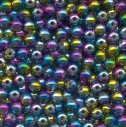 FLASHMER PERLES ARC-EN-CIEL 5 MM X50> Montages Surf Casting·Perles Mer