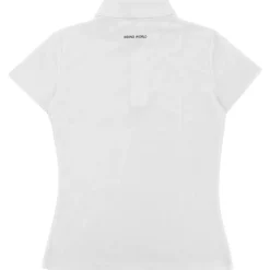 RIDING WORLD POLO DE CONCOURS ROXANE ENFANT BLANC><noscript><img width=