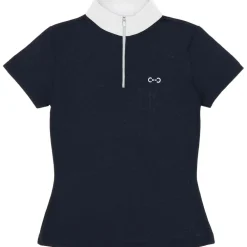 RIDING WORLD POLO DE CONCOURS ROXANE ENFANT MARINE>Enfant Vêtements De Compétition Enfant·Polos Chemises Compétition Enfant
