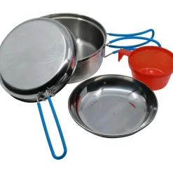 CAO POPOTE 1 PERSONNE EN INOX> Activités De Plein Air Et Bivouac·Popotes Et Gamelles