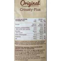 SOEZIE PREPARATION CROUSTY PLUS 2.5KG> Faire Son Pain·Préparation À Pain Et Brioche
