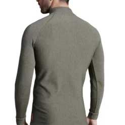 DAMARTSPORT PULL COL ZIPPE COMFORT 5 KAKI>Homme Sous-Vêtements Thermiques·Sous-Pulls Thermiques Homme