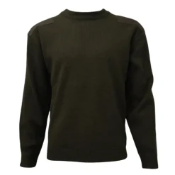 TERZEO CHASSEURS PULL COMMANDO MARRON>Homme Pulls & Sweats De Chasse·Pulls