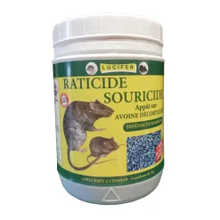 LUCIFER RATICIDE SOURICIDE AVOINE 150G> Lutte Contre Les Rongeurs·Souricides Et Raticides Grains