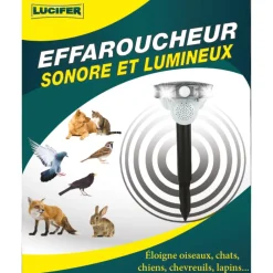 LUCIFER REPOUSSEUR NUISIBLE SOLAIRE FLASH ET SON> Produits D'Hygiène·Répulsifs Et Anti-Marquages|Produits D'Hygiène·Répulsifs Et Anti-Marquages