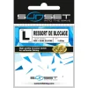 SUNSET RESSORT DE BLOCAGE INOX + GAINE SILICONE> Montage De Lignes Bateau·Émerillons Mer Bateau