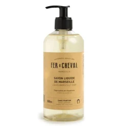 FER A CHEVAL SAVON LIQUIDE MARSEILLE SANS PARFUM 500ML> Savons De Marseille·Savons De Marseille