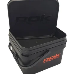 ROK SEAU 10L + BASSINE INTEGREE> Outils D'Amorcage Carpe·Lances-Bouillettes Et Spods