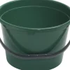 PLASTILYS SEAU 18L VERT FONCE> Equipements Du Pêcheur Au Coup·Seaux, Tamis Et Bassines