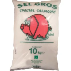 SALINS DU MIDI SEL GROS DE MER SPECIAL SALAISONS SAC 10KG> Fumaison·Sel Et Épices À Fumaison
