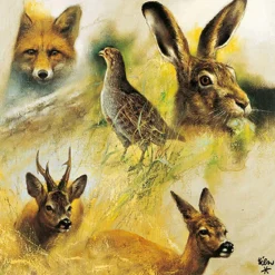 AMBIENTE SERVIETTE ANIMAUX SAUVAGES> Art De La Table Et Vaisselle·Serviettes Papier Et Toiles Cirées