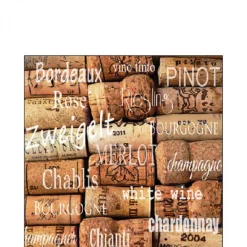 AMBIENTE SERVIETTE BOUCHONS DE VIN> Art De La Table Et Vaisselle·Serviettes Papier Et Toiles Cirées