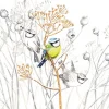 AMBIENTE SERVIETTE PETITS OISEAUX> Art De La Table Et Vaisselle·Serviettes Papier Et Toiles Cirées