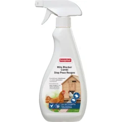 BEAPHAR SPRAY STOP POUX ROUGES 500ML> Élevage Poules Et Volailles·Antiparasitaires