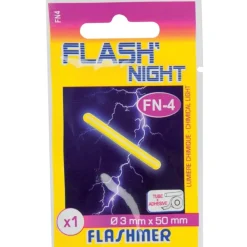 FLASHMER STARLITE FLASH NIGHT 6 X 50MM X10> Équipements Du Pêcheur En Surf Casting·Indicateurs Lumineux Et Sonores Mer