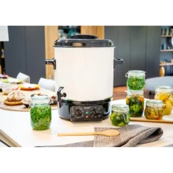 LIVOO STERILISATEUR A BOCAUX ELEC 12 BOCAUX 1L> Conservation·Stérilisateurs Électriques