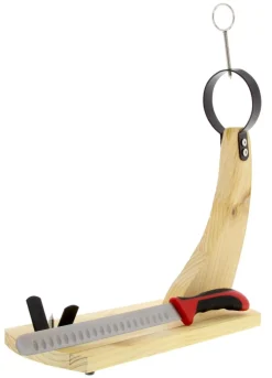 PRADEL EXCELLENCE SUPPORT A JAMBON AVEC COUTEAU 25 CM> Couteaux De Cuisine·Couteaux À Jambon|Couteaux De Cuisine·Couteaux À Jambon