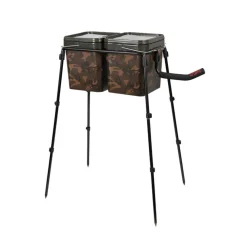 SPOMB SUPPORT DE SEAU MK2 BUCKET STAND DOUBLE> Outils D'Amorcage Carpe·Lances-Bouillettes Et Spods