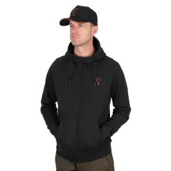 FOX SWEAT NOIR ORANGE> Vêtements Pêche De La Carpe·Vêtements Fox