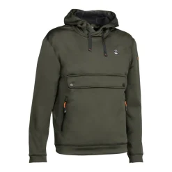 PERCUSSION SWEAT TOP KAKI>Homme Pulls & Sweats De Chasse·Sweats