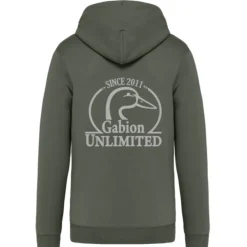 GABION UNLIMITED SWEAT ZIPPE SINCE COLLECTOR KAKI>Homme Vêtements & Accessoires Gabion Unlimited·Sweats Gabion Unlimited