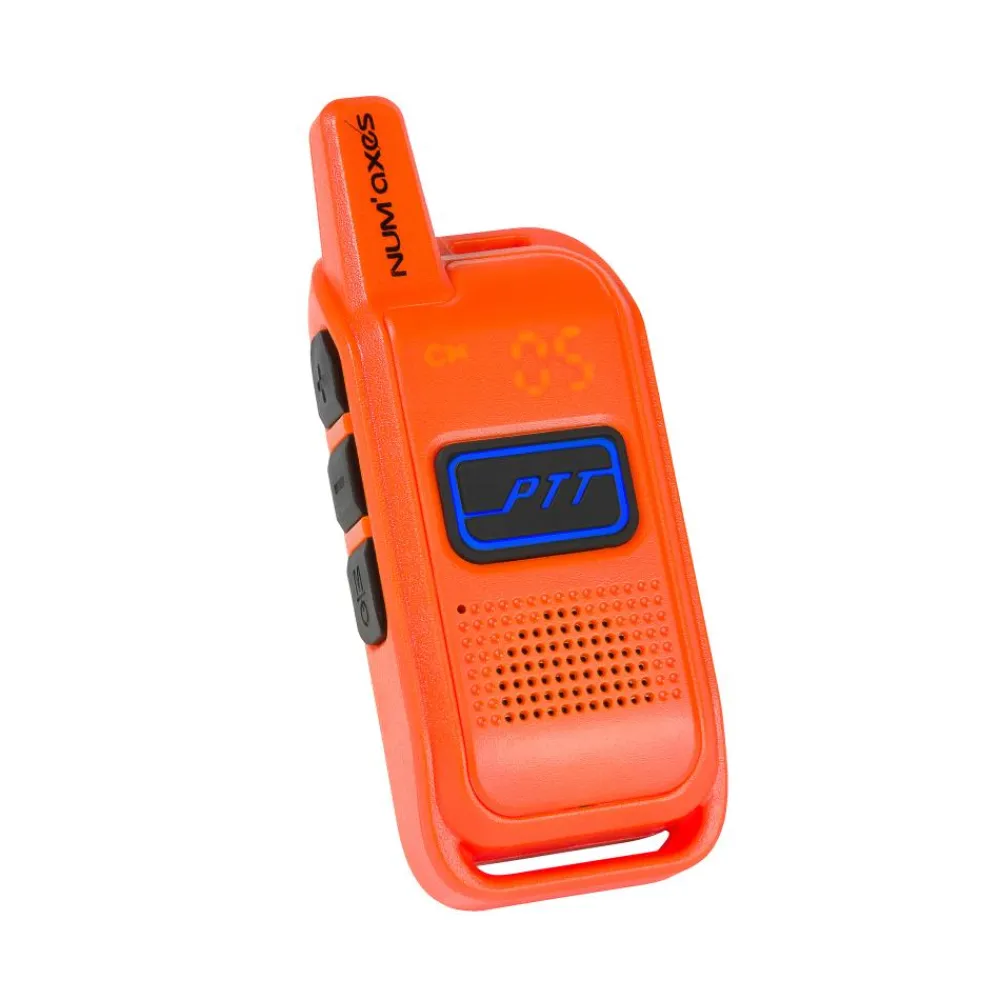 NUM'AXES NATURE TALKIE WALKIE TLK1038 ORANGE BLAZE> Talkie-Walkie·Talkies-Walkies À Canaux|Talkie-Walkie·Talkies-Walkies À Canaux