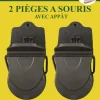 LUCIFER TAPETTE A SOURIS PRE APPATE X2> Lutte Contre Les Rongeurs·Pièges À Rongeurs