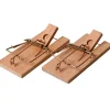 LUCIFER TAPETTE SOURIS EN BOIS X2> Lutte Contre Les Rongeurs·Nasses Et Tapettes Rongeurs