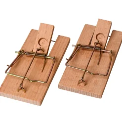 LUCIFER TAPETTE SOURIS EN BOIS X2> Lutte Contre Les Rongeurs·Nasses Et Tapettes Rongeurs