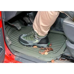 HV DVPT TAPIS VOITURE AVANT ARTIC KAKI X2> Protection De La Voiture·Tapis De Sol Voiture