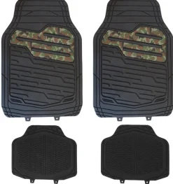 HV DVPT TAPIS VOITURE JEU COMPLET CAMO> Protection De La Voiture·Tapis De Sol Voiture