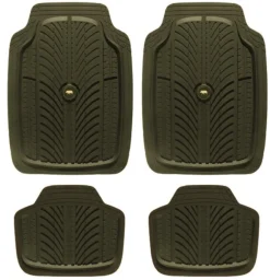 HV DVPT TAPIS VOITURE PVC TREAD KAKI COMPLET> Protection De La Voiture·Tapis De Sol Voiture