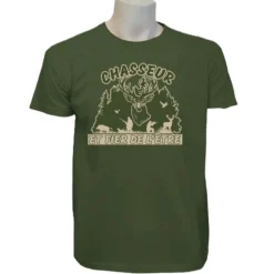 BARTAVEL TEE SHIRT CHASSEUR FIER KAKI>Homme T-Shirts De Chasse·T-Shirts À Manches Courtes
