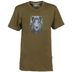 PERCUSSION TEE SHIRT ENFANT SANGLIER>Enfant Vêtements De Chasse Pour Enfants·T-Shirts Enfant