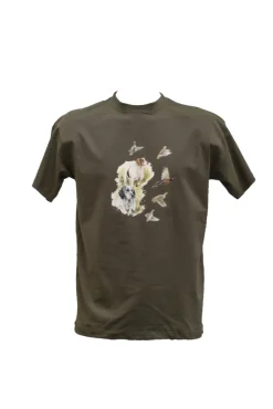 BARTAVEL TEE SHIRT EPAGNEUIL PETITS GIBIERS>Homme T-Shirts De Chasse·T-Shirts À Manches Courtes