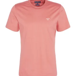 BARBOUR TEE SHIRT ESSENTIAL SPORTS PINK>Homme Vêtements Barbour·T-Shirts Barbour