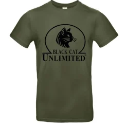 GABION UNLIMITED TEE SHIRT HOMME BLACK CAT KAKI>Homme Vêtements & Accessoires Gabion Unlimited·T-Shirts Gabion Unlimited