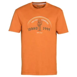 IDAHO TEE SHIRT HOMME COUNTRYSIDE ORANGE>Homme T-Shirts·T-Shirts À Manches Courtes